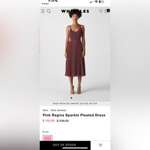 Regina Midi Sparkle Dress